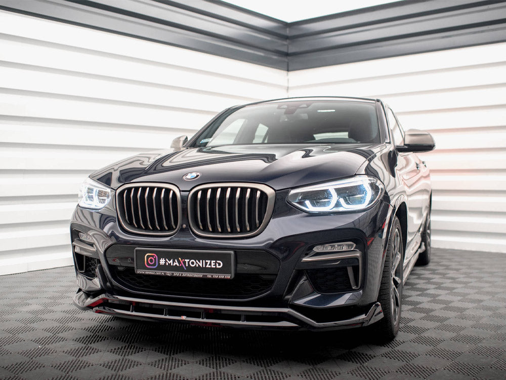 Maxton Design - FRONT SPLITTER V.2 BMW X4 M-PACK G02