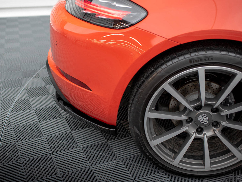 Maxton Design - REAR SIDE SPLITTERS PORSCHE 718 CAYMAN 982C