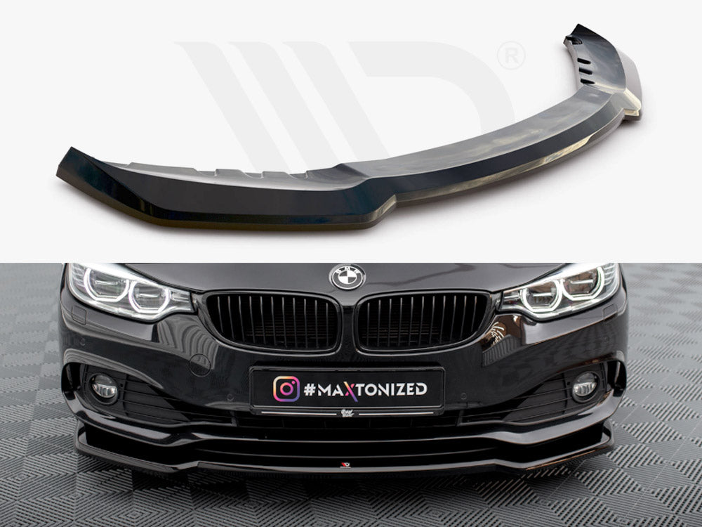 Maxton Design - FRONT SPLITTER V.1 BMW 4 GRAN COUPE F36