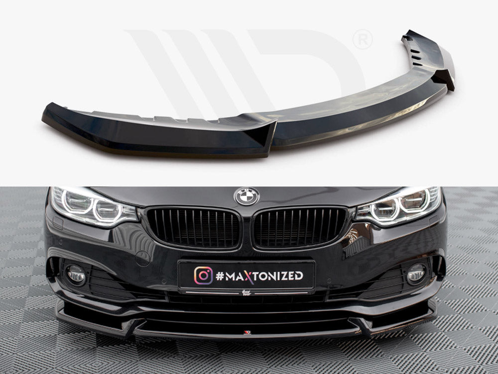 Maxton Design - FRONT SPLITTER V.2 BMW 4 GRAN COUPE F36