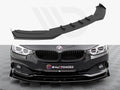 Maxton Design - STREET PRO FRONT SPLITTER + FLAPS BMW 4 GRAN COUPE F36