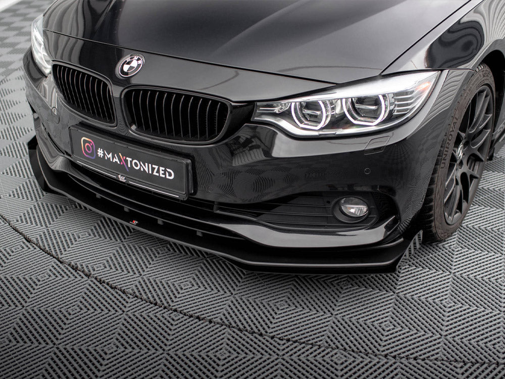 Maxton Design - STREET PRO FRONT SPLITTER + FLAPS BMW 4 GRAN COUPE F36