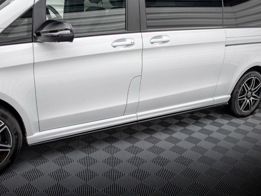 Maxton Design - Side Skirts Diffusers Mercedes V-Class Extra Long AMG-Line W447