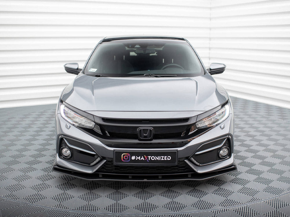 Maxton Design - STREET PRO FRONT SPLITTER HONDA CIVIC SPORT MK 10