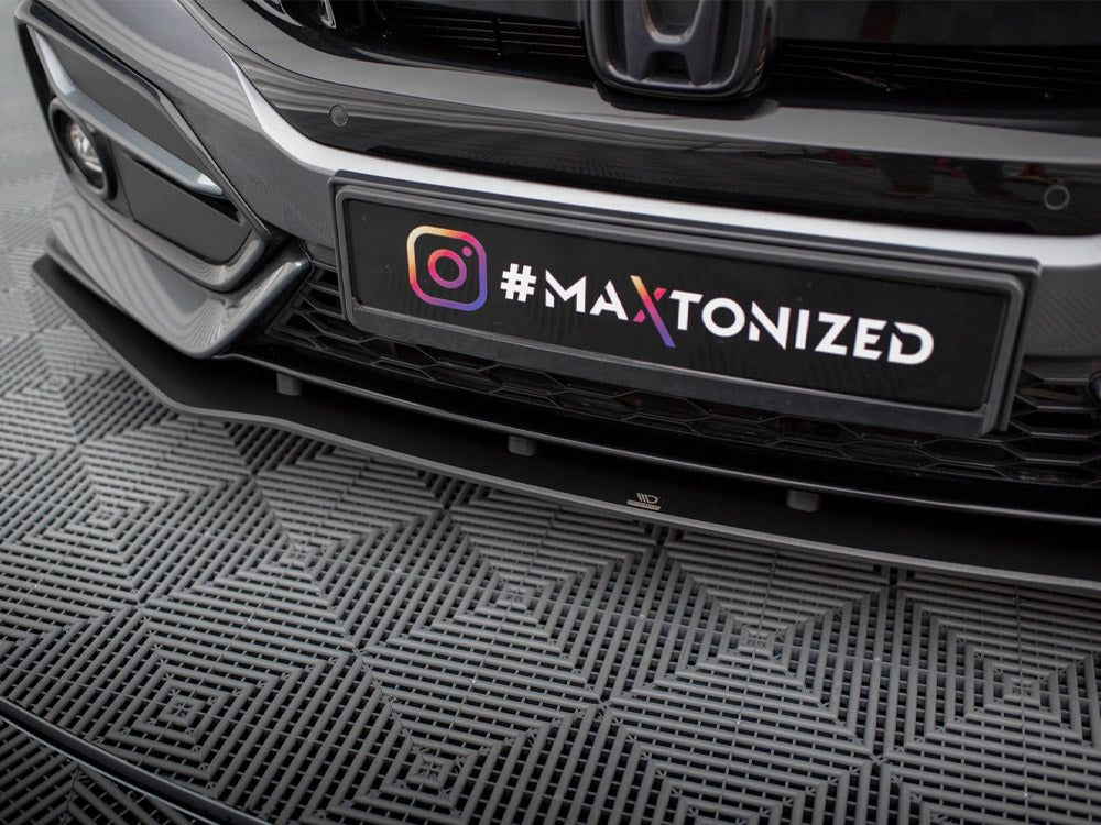 Maxton Design - STREET PRO FRONT SPLITTER HONDA CIVIC SPORT MK 10