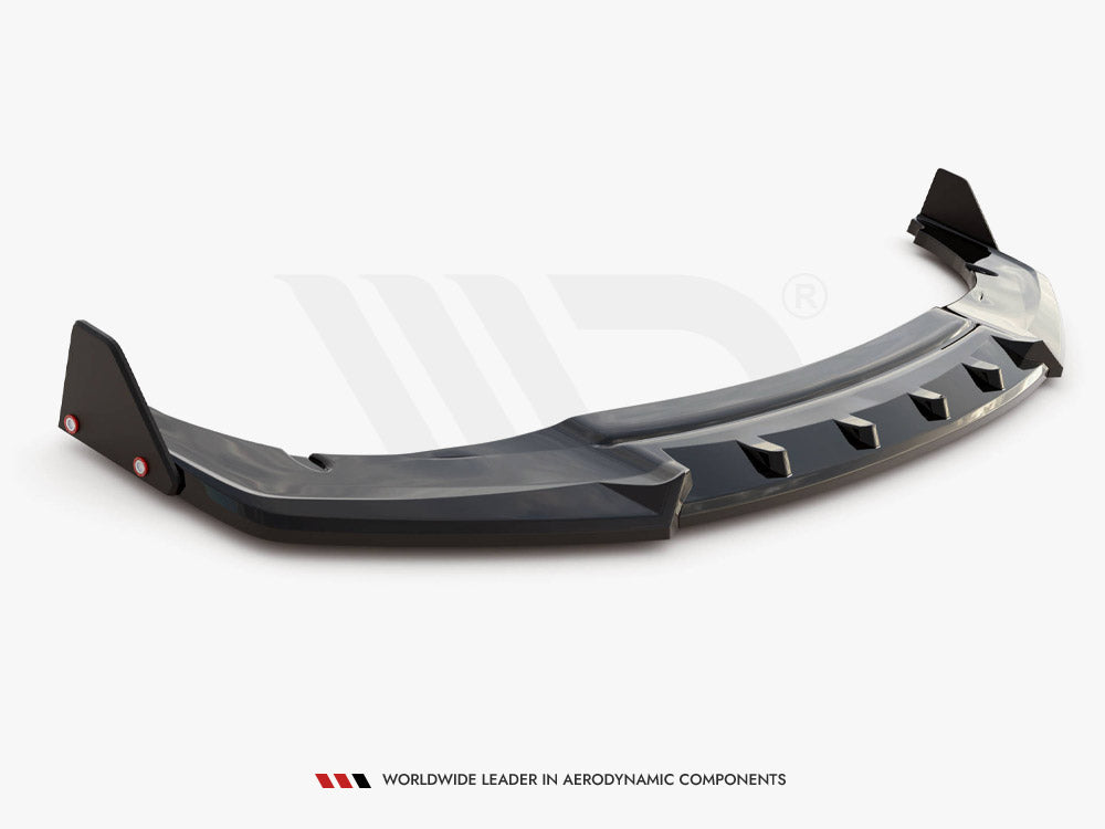 Maxton Design - FRONT SPLITTER V.1 + FLAPS HONDA CIVIC SPORT MK 10