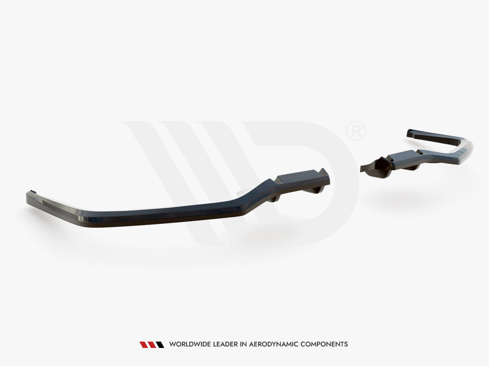Maxton Design - REAR SPLITTER (VERTICAL BARS) HONDA CIVIC SPORT MK 10 Facelift