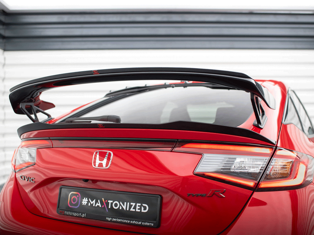 Maxton Design - LOWER SPOILER CAP HONDA CIVIC TYPE-R MK 11