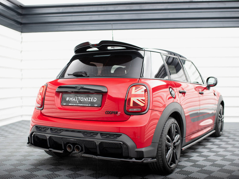Maxton Design - REAR SIDE SPLITTERS MINI COOPER S JOHN COOPER WORKS F55 FACELIFT