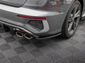 Maxton Design - REAR SIDE SPLITTERS V.2 AUDI S3 SEDAN 8Y