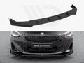Maxton Design - STREET PRO FRONT SPLITTER + FLAPS BMW 2 COUPE G42