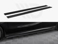 Maxton Design - STREET PRO SIDE SKIRTS DIFFUSERS MERCEDES-BENZ A AMG-LINE W176 FACELIFT