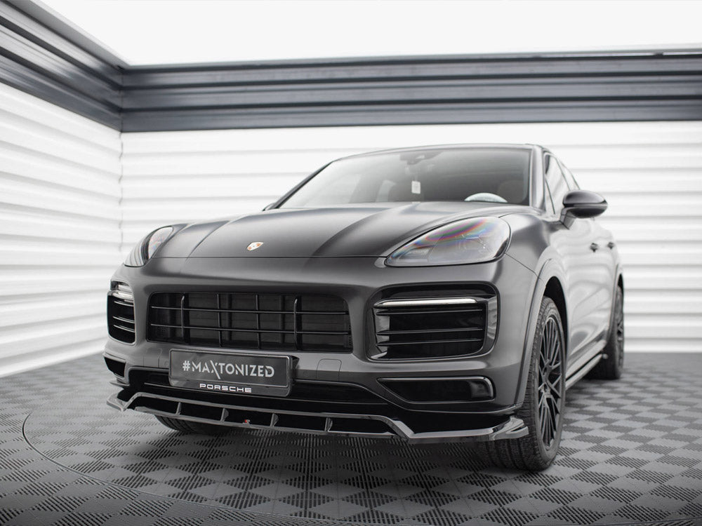 Maxton Design - FRONT SPLITTER PORSCHE CAYENNE SPORT DESIGN MK3