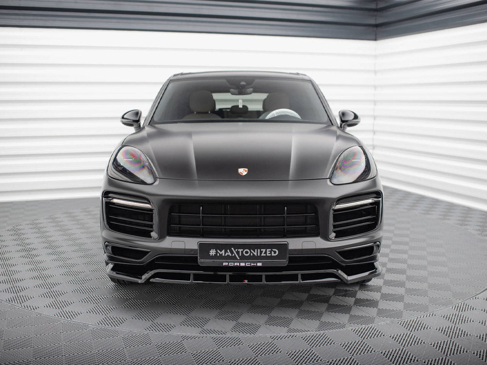 Maxton Design - FRONT SPLITTER PORSCHE CAYENNE SPORT DESIGN MK3