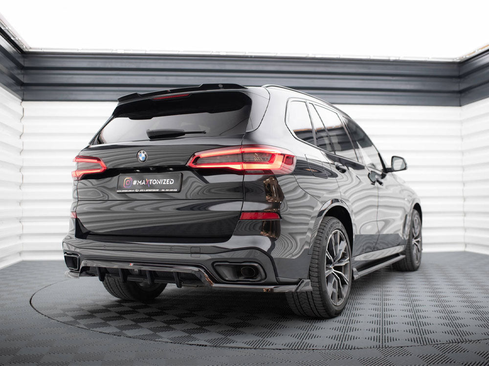 Maxton Design - Central Rear Splitter (Vertical Bars) BMW X5 M-Sport G05