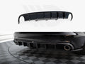 Maxton Design - Rear Valance Audi A6 Sedan / Avant C7 (Version with single exhausts on both sides)
