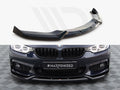 Maxton Design - FRONT SPLITTER V.5 BMW 4 COUPE / GRAN COUPE / CABRIO M-PACK F32 / F36 / F33