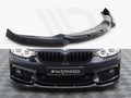Maxton Design - FRONT SPLITTER V.6 BMW 4 COUPE / GRAN COUPE / CABRIO M-PACK F32 / F36 / F33