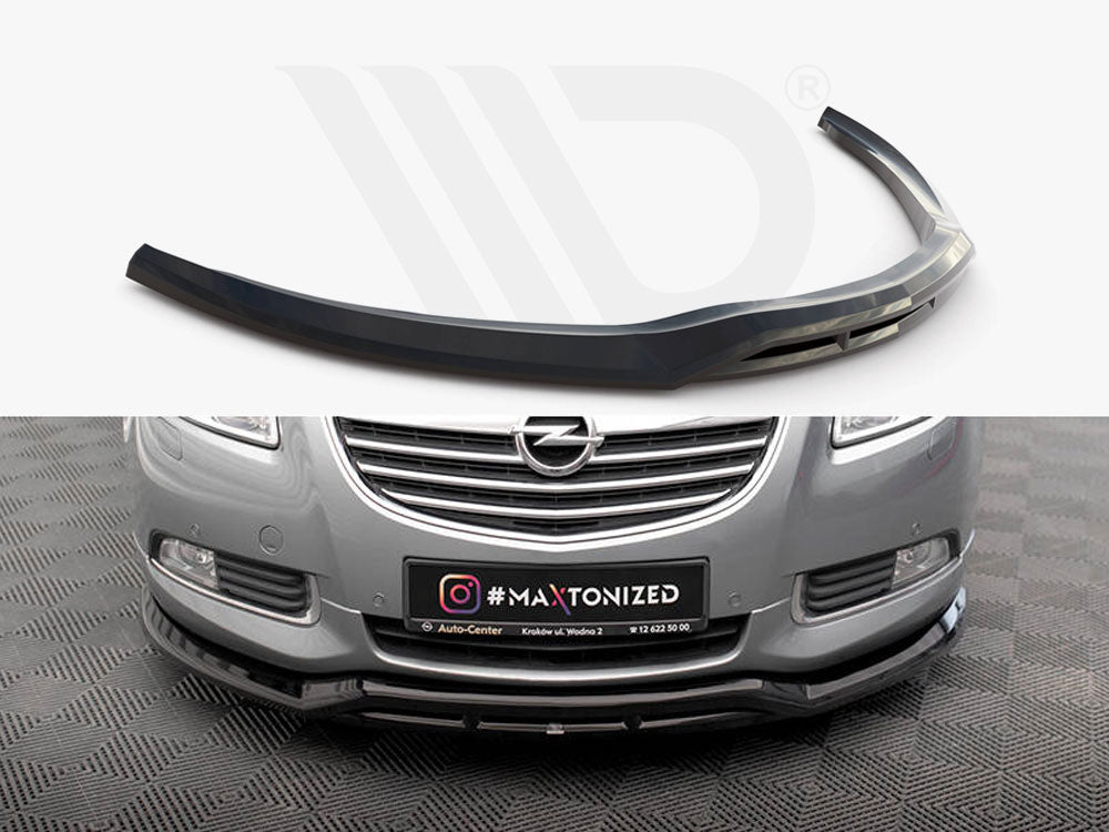 Maxton Design - FRONT SPLITTER OPEL INSIGNIA OPC-LINE MK1