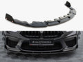 Maxton Design - Front Splitter V.1 + Flaps BMW M8 Gran Coupe F93 / Coupe F92