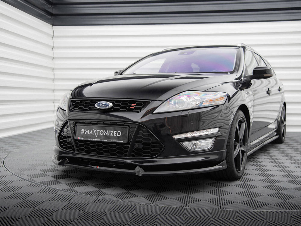 Maxton Design - Front Splitter V.2 Ford Mondeo ST-Line Estate Mk4 Facelift