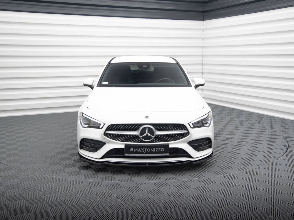 Maxton Design - FRONT SPLITTER V.1 MERCEDES-BENZ CLA AMG-LINE C118 (2019-)