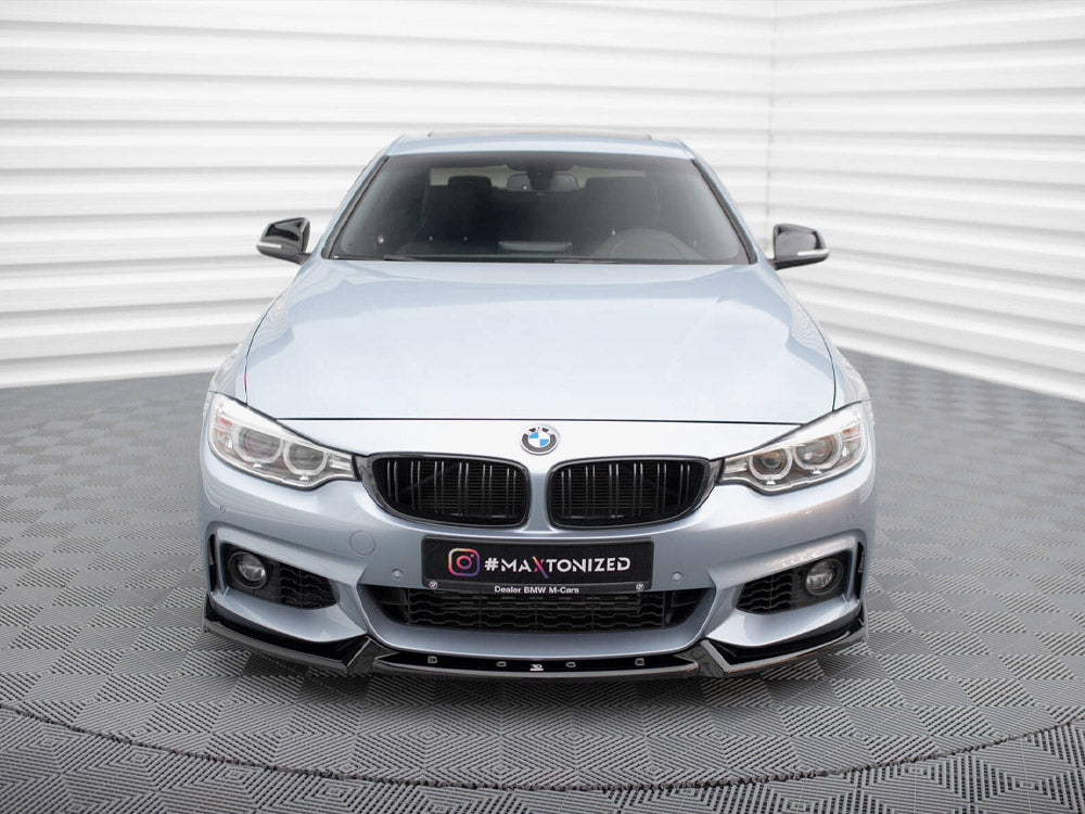 Maxton Design - FRONT SPLITTER V.4 BMW 4 COUPE / GRAN COUPE / CABRIO M-PACK F32 / F36 / F33