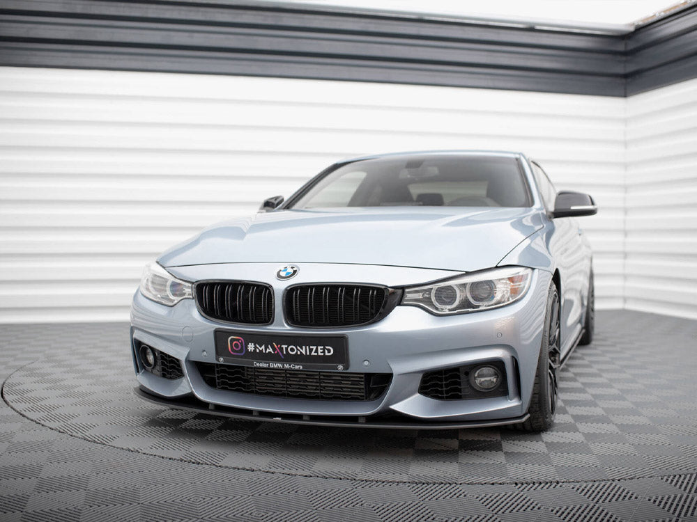 Maxton Design - STREET PRO FRONT SPLITTER BMW 4 COUPE / GRAN COUPE / CABRIO M-PACK F32 / F36 / F33