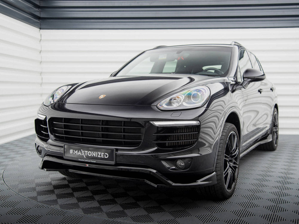 Maxton Design - FRONT SPLITTER PORSCHE CAYENNE MK2 FACELIFT