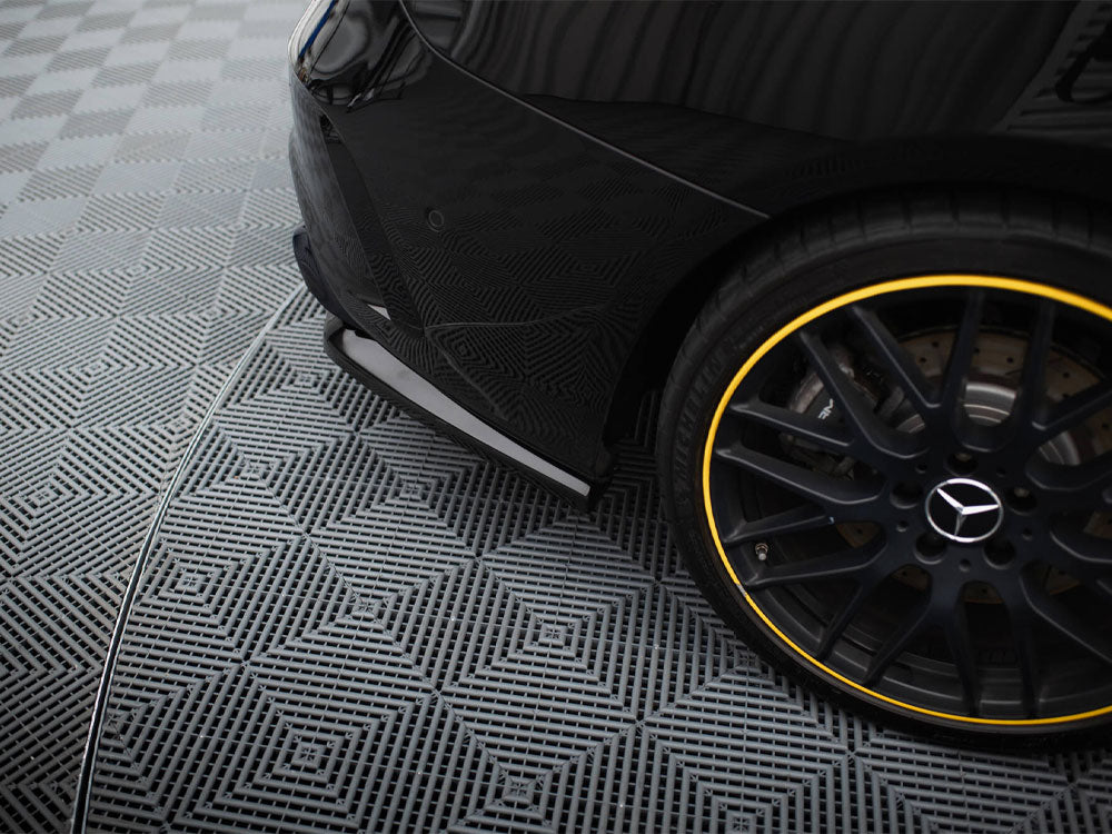 Maxton Design - CENTRAL REAR SPLITTER (VERTICAL BARS) MERCEDES-AMG CLA 45 C117 FACELIFT
