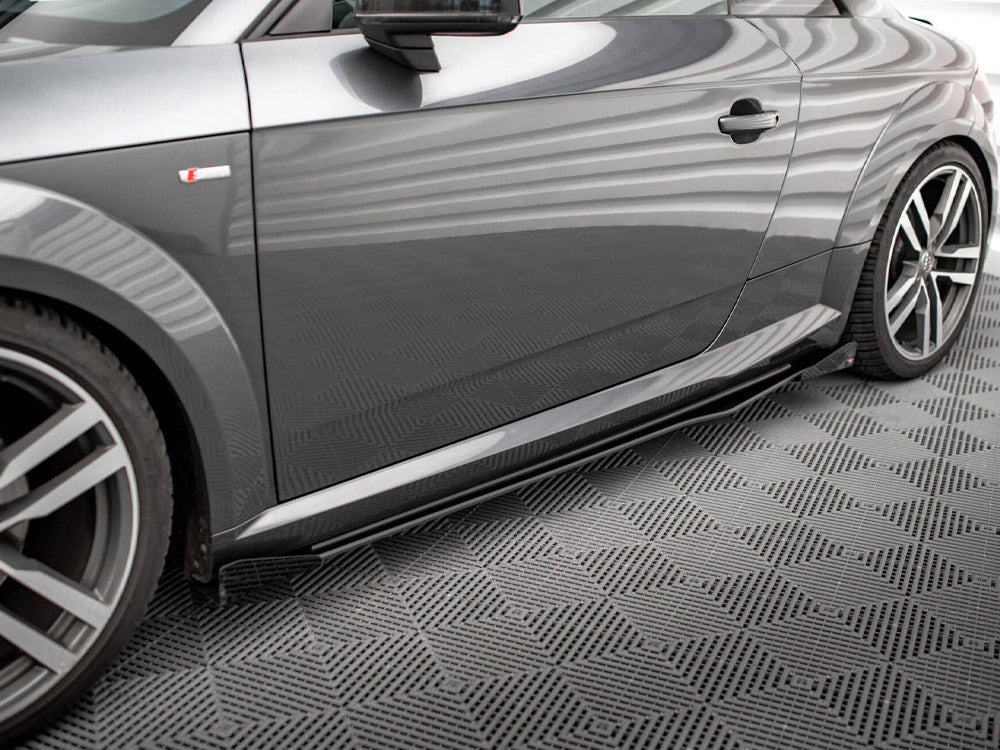Maxton Design - STREET PRO SIDE SKIRTS DIFFUSERS + FLAPS AUDI TT S / S-LINE 8S