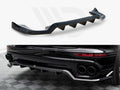 Maxton Design - CENTRAL REAR SPLITTER (VERTICAL BARS) PORSCHE CAYENNE MK2 FACELIFT