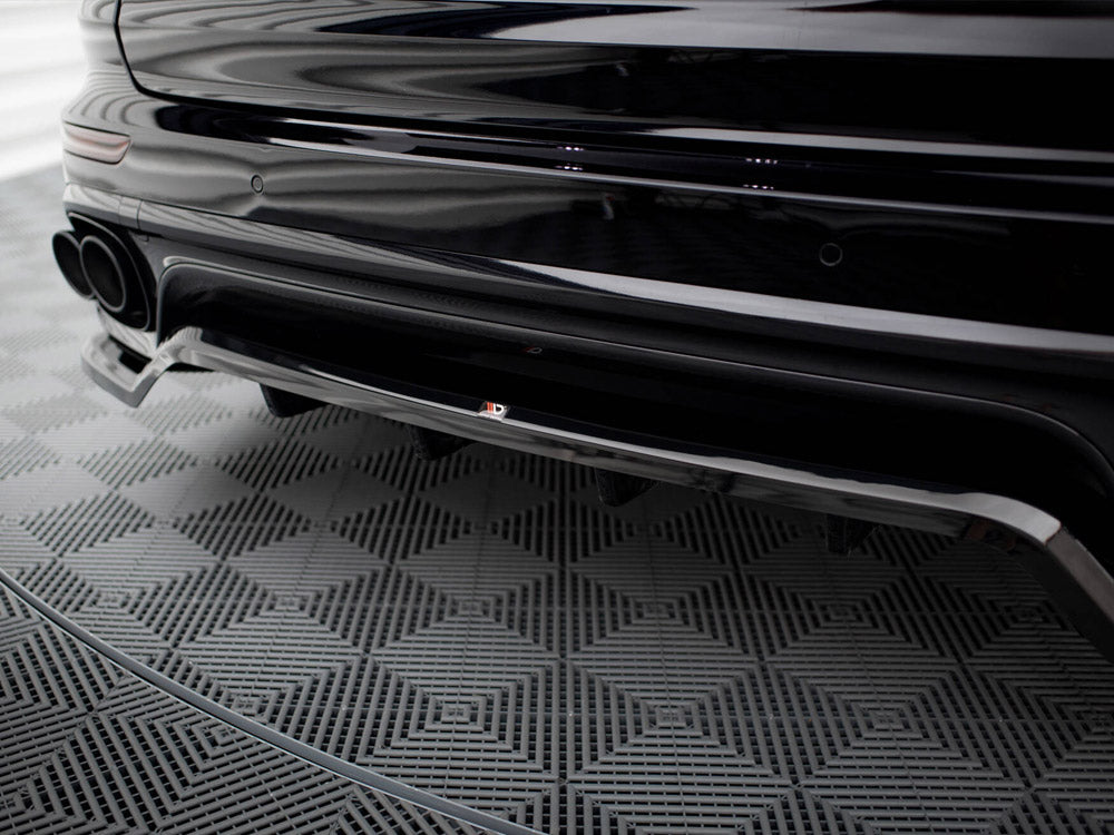 Maxton Design - CENTRAL REAR SPLITTER (VERTICAL BARS) PORSCHE CAYENNE MK2 FACELIFT