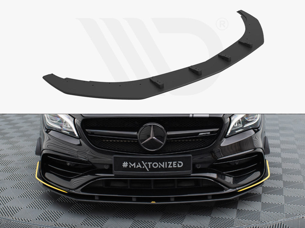 Maxton Design - STREET PRO FRONT SPLITTER MERCEDES-AMG CLA 45 AERO C117 FACELIFT