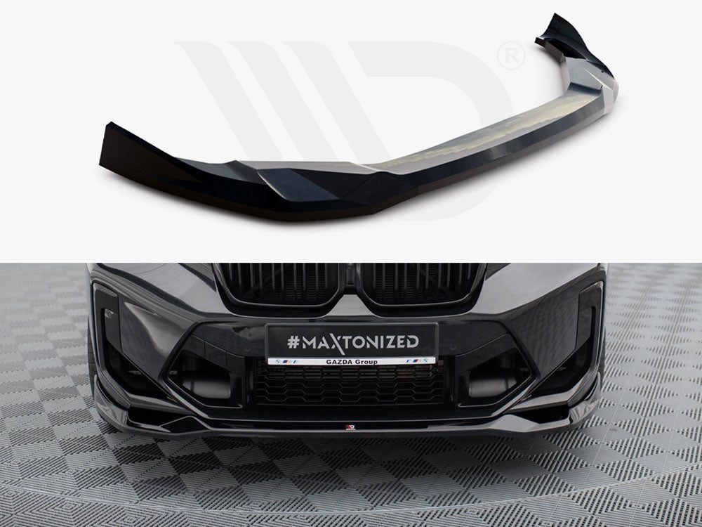 Maxton Design - FRONT SPLITTER V.2 BMW X3 M F97 FACELIFT