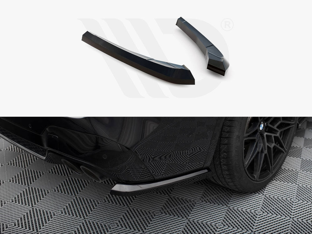 Maxton Design - Rear Side Splitters V.1 BMW X3 M F97 / F97 Facelift