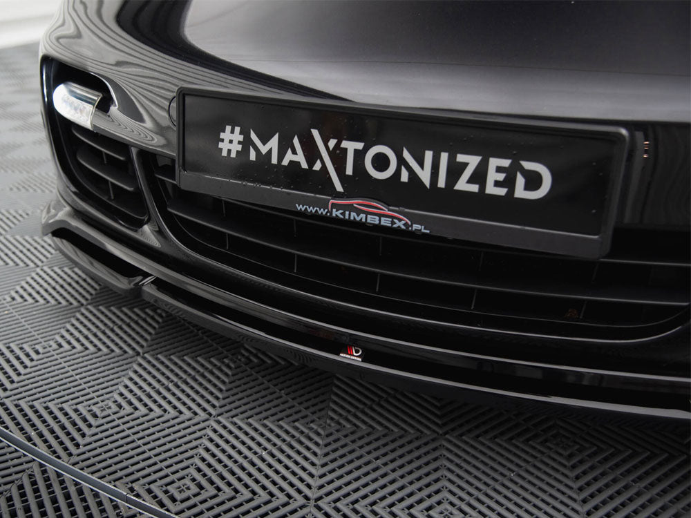 Maxton Design - Front Splitter Porsche 911 Turbo 997