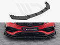 Maxton Design - STREET PRO FRONT SPLITTER + FLAPS MERCEDES-BENZ A 45 AMG AERO W176 FACELIFT