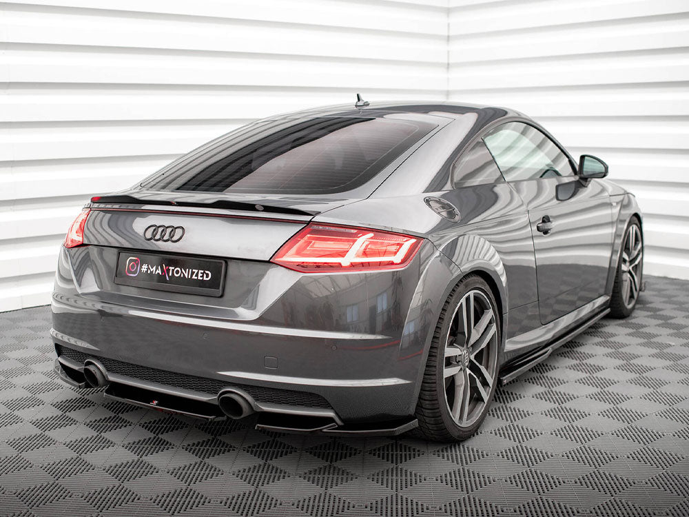 Maxton Design - REAR SIDE SPLITTERS V.1 AUDI TT S-LINE 8S