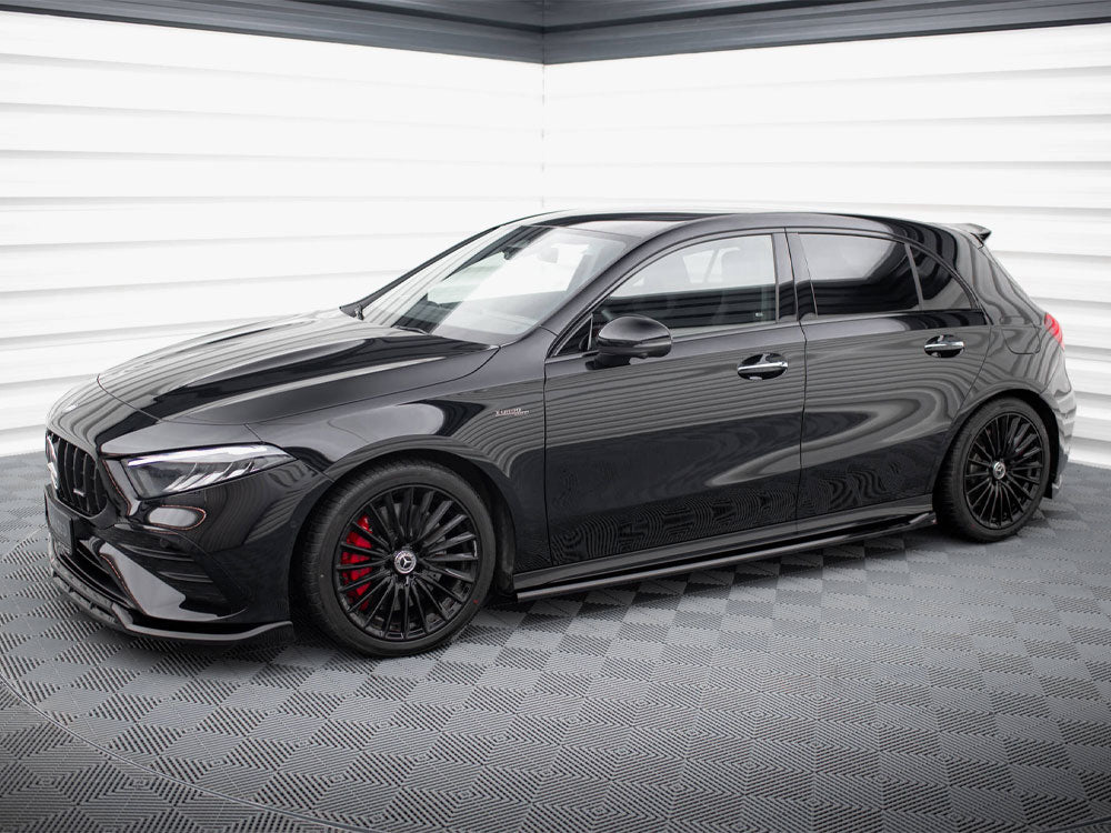 Maxton Design - Side Skirt Diffusers Mercedes-AMG A35 / A AMG-Line W177 Facelift