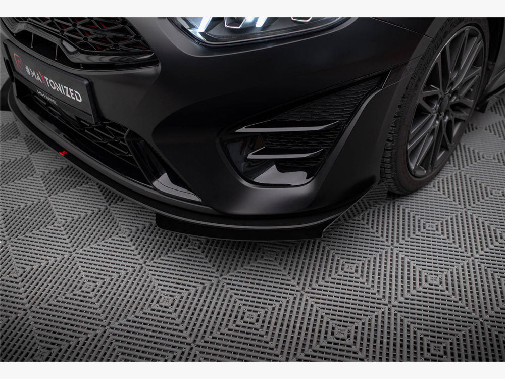 Maxton Design - Front Flaps Kia Proceed GT Mk3 Facelift / Ceed GT / GT - Line Mk1 Facelift