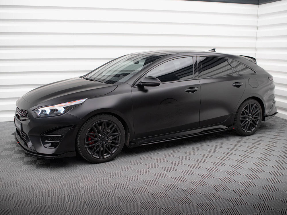 Maxton Design - Side Flaps Kia Proceed GT / GT-Line Mk1 Facelift / Ceed GT Mk3 Facelift