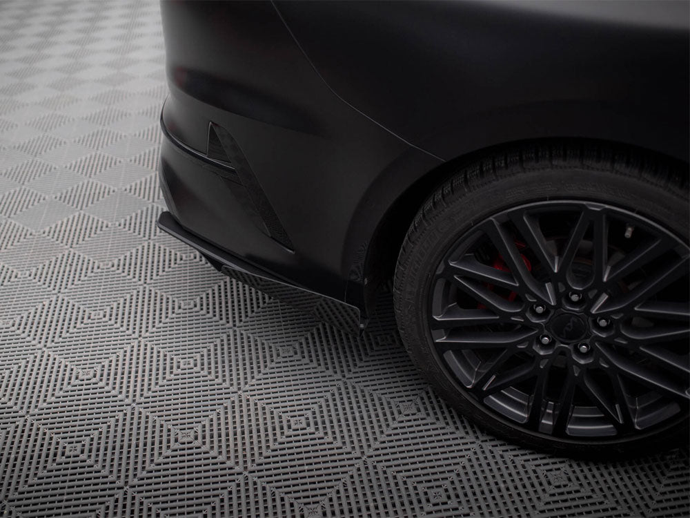 Maxton Design - STREET PRO REAR SIDE SPLITTERS + FLAPS KIA PROCEED GT MK1 FACELIFT