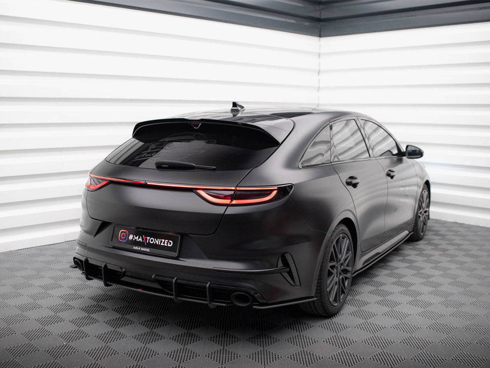 Maxton Design - STREET PRO REAR SIDE SPLITTERS KIA PROCEED GT MK1 FACELIFT