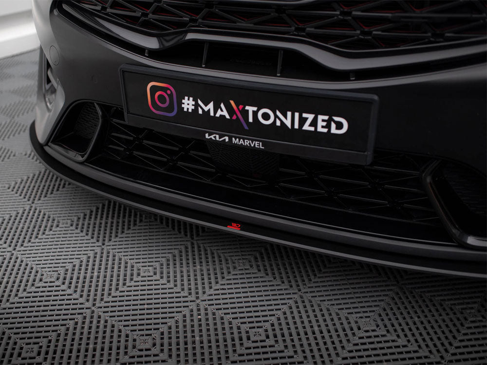 Maxton Design - Street PRO Front Splitter Kia Proceed GT Mk3 Facelift / Ceed GT / GT - Line Mk1 Facelift