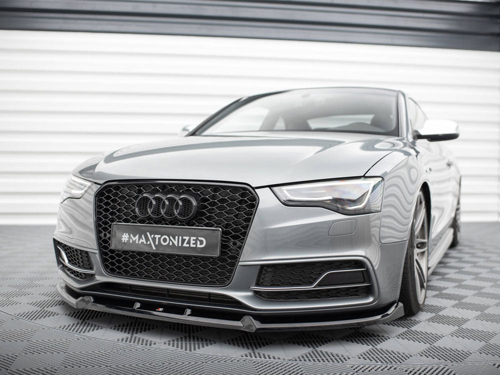 Maxton Design - FRONT SPLITTER V.3 AUDI S5 / A5 S-LINE COUPE / SPORTBACK 8T FACELIFT