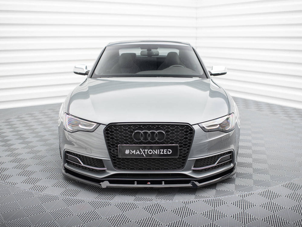 Maxton Design - FRONT SPLITTER V.3 AUDI S5 / A5 S-LINE COUPE / SPORTBACK 8T FACELIFT