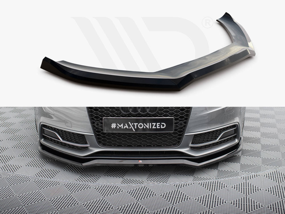 Maxton Design - FRONT SPLITTER V.4 AUDI S5 / A5 S-LINE COUPE / SPORTBACK 8T FACELIFT