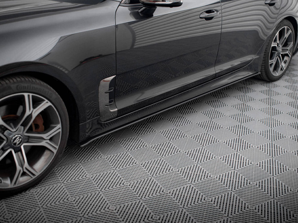 Maxton Design - STREET PRO SIDE SKIRTS DIFFUSERS KIA STINGER GT / GT-LINE MK1