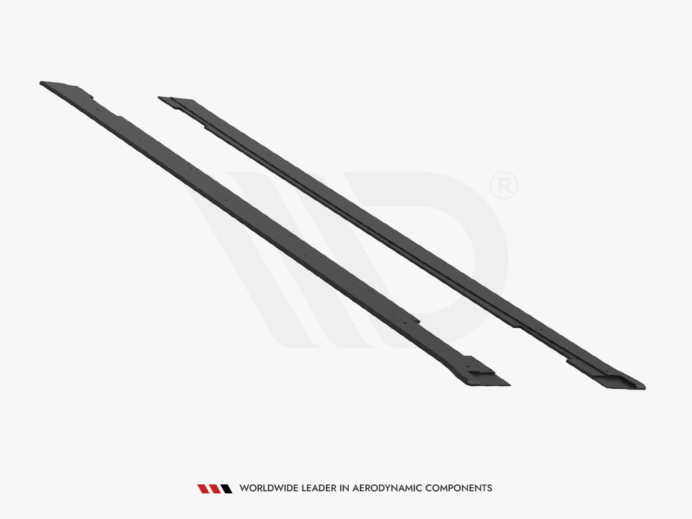 Maxton Design - STREET PRO SIDE SKIRTS DIFFUSERS KIA STINGER GT / GT-LINE MK1